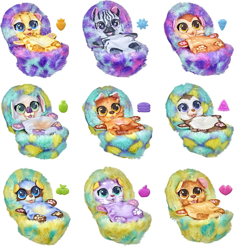 Hasbro Spielwaren FurReal Rollies Funktionsplüsch Funktionsplüsch Bapo243006 – Bild 3