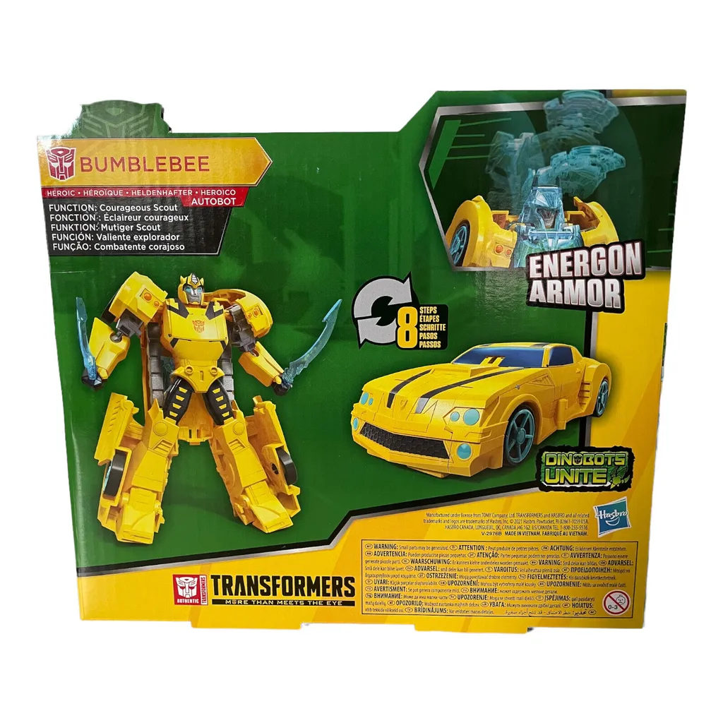 Hasbro E1886 Transformers CYBERVERSE ULTransformers BUMBLEBEE – Bild 9