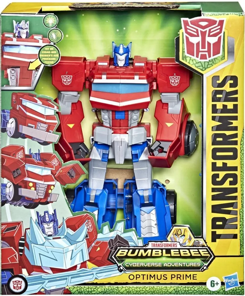 Hasbro Transformers Bumblebee Cyberverse Adventures Roll N’ Change Optimus Prime; F27315X6 – Bild 2