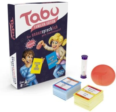 Hasbro Gaming Tabu Familien-Edition, Brettspiel Ab 8 Jahren – Bild 2