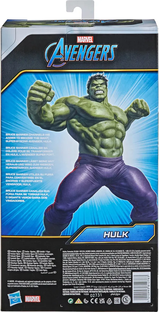 Hasbro Spielwaren Marvel Avengers Titan Hero Serie Deluxe Hulk Actionfiguren Actionfiguren – Bild 5