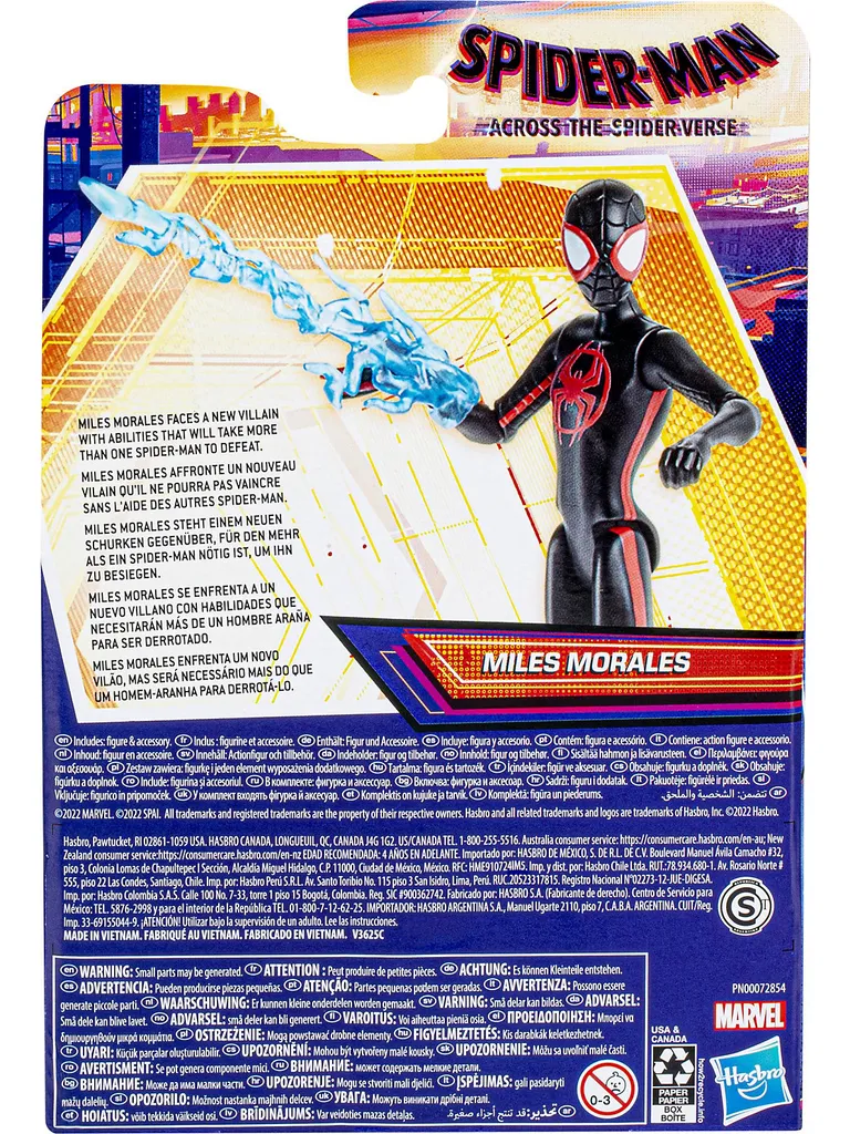 Hasbro Spielwaren Marvel Spider-Man: Across The Spider-Verse Miles Morales Actionfiguren Actionfiguren IP Security Lock - Release Date 01 August 2022 – Bild 5