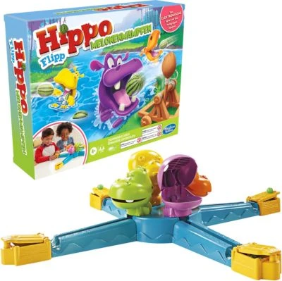 Hasbro Gaming Hippo Flipp Melonenmampfen