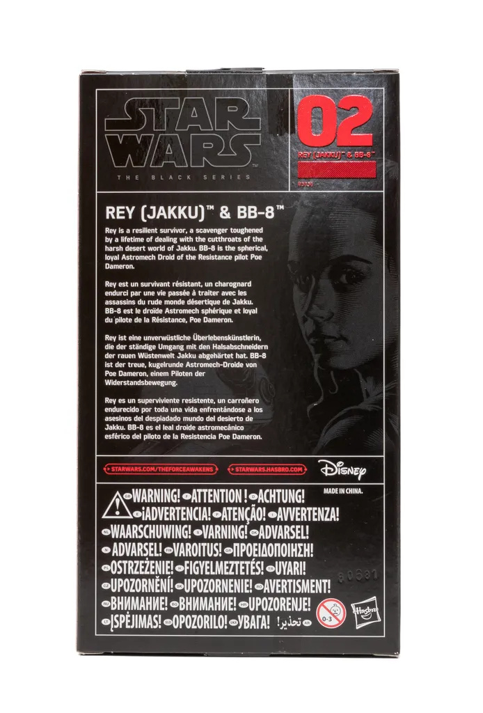 Hasbro Star Wars The Black Series Actionfigur Rey (Jakku) & BB-8 NEU – Bild 2