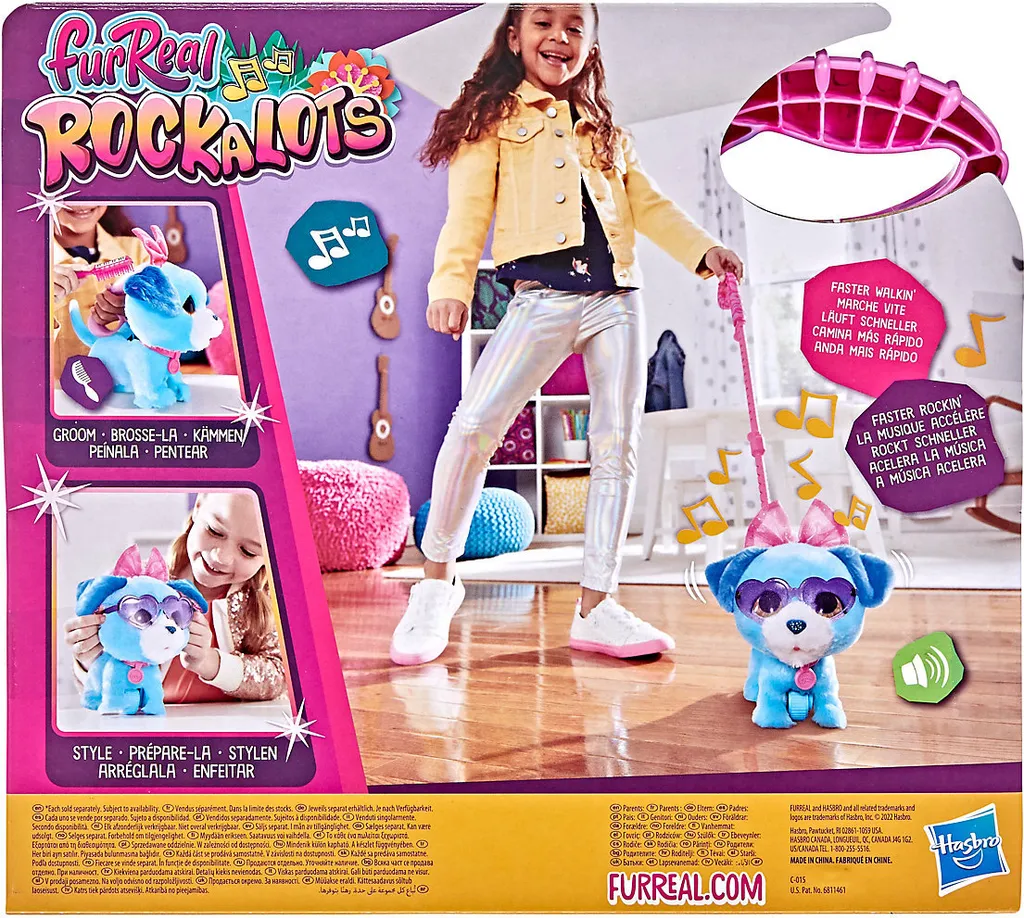 Hasbro Spielwaren FRR ROCKALOTS Funktionsplüsch Funktionsplüsch Auswahlhasbro Blackoffer2022 – Bild 3