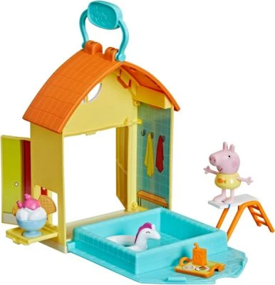 Hasbro Peppa Pig Peppas Schwimmbad-Tag – Bild 2