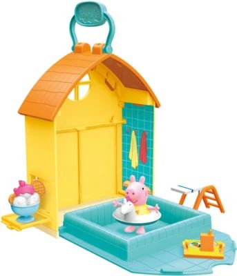 Hasbro Peppa Pig Peppas Schwimmbad-Tag – Bild 5