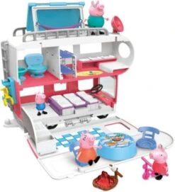 Hasbro Peppa Pig Peppa’s Adventures Wohnmobil Von Familie Wutz Vorschulspielzeug, Umbaubares Fahrzeug, Spielt Geräusche Und Musik, Ab 3 Jahren Geeignet