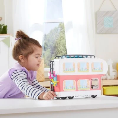 Hasbro Peppa Pig Peppa’s Adventures Wohnmobil Von Familie Wutz Vorschulspielzeug, Umbaubares Fahrzeug, Spielt Geräusche Und Musik, Ab 3 Jahren Geeignet – Bild 5