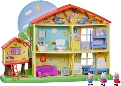 Hasbro Peppa Pig Peppas Tag- Und Nacht-Haus