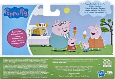 Hasbro Peppa Pig Familie Wutz Geht Eis Essen – Bild 3