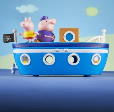 Hasbro Peppa Pig Hausboot Von Opa Wutz – Bild 4