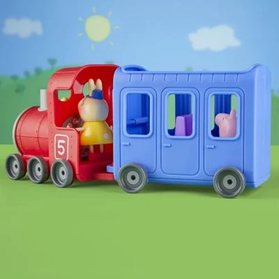 Hasbro Peppa Pig Frau Mümmels Zug – Bild 3