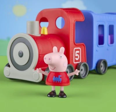 Hasbro Peppa Pig Frau Mümmels Zug – Bild 5