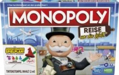 Hasbro Monopoly Reise Um Die Welt