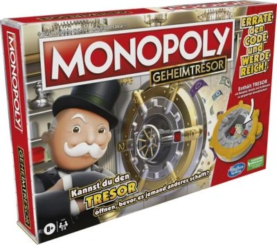 Hasbro Gaming Monopoly Geheimtresor