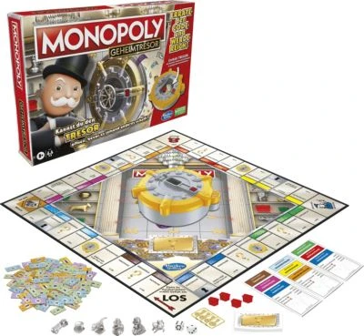 Hasbro Gaming Monopoly Geheimtresor – Bild 2