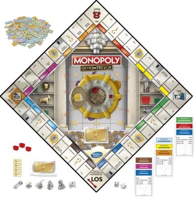 Hasbro Gaming Monopoly Geheimtresor – Bild 4
