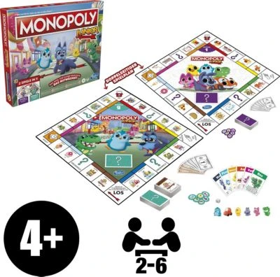 Hasbro Gaming Monopoly Junior – 2-in-1-Spiel – Bild 4