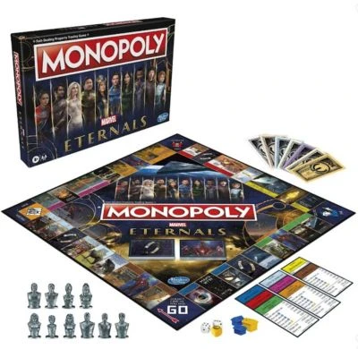 Hasbro Brettspiel Monopoly - Marvel Eternals (englisch) – Bild 2