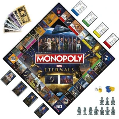 Hasbro Brettspiel Monopoly - Marvel Eternals (englisch) – Bild 3