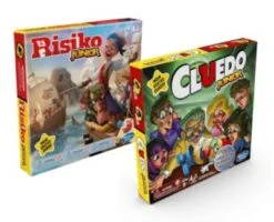 Hasbro Brettspiel Risiko Junior + Cluedo Junior