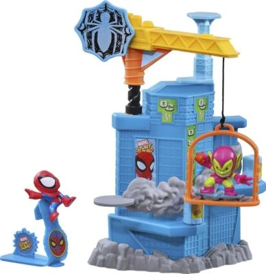 Marvel Stunt Squad Schmetter-Kran Spielset – Bild 2