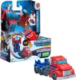 Transformers EarthSpark 1-Step Flip Changer Optimus Prime Action-Figur