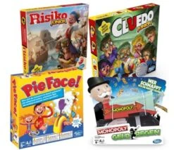 Hasbro Spielepaket Großes Kinderspiel Bundle (4 Spiele)
