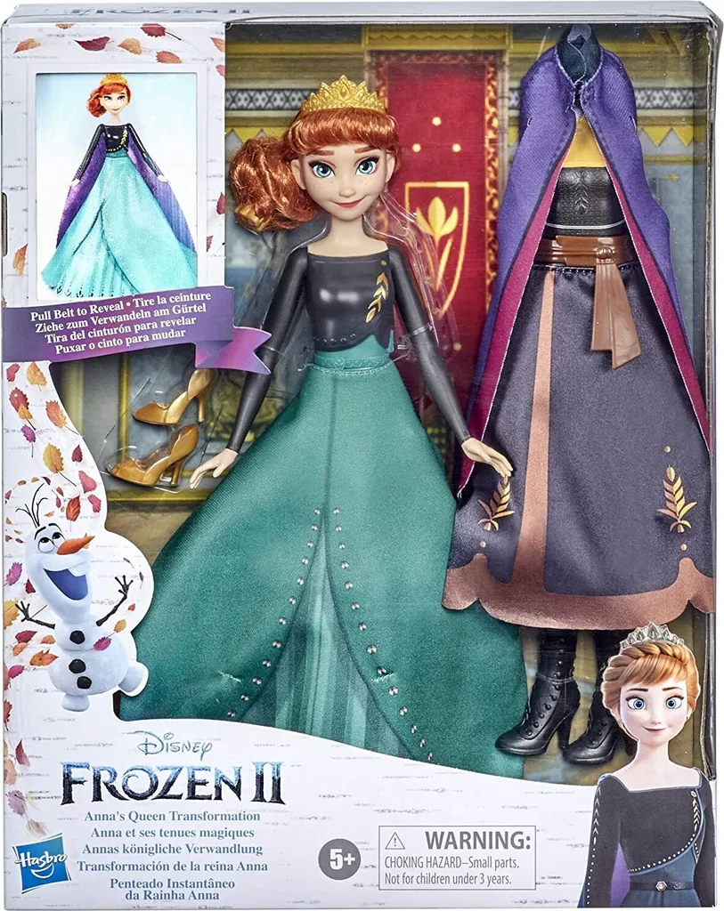 Hasbro Puppe Anna Frozen 2 Lalka Anna Magische Verwandlung – Bild 5