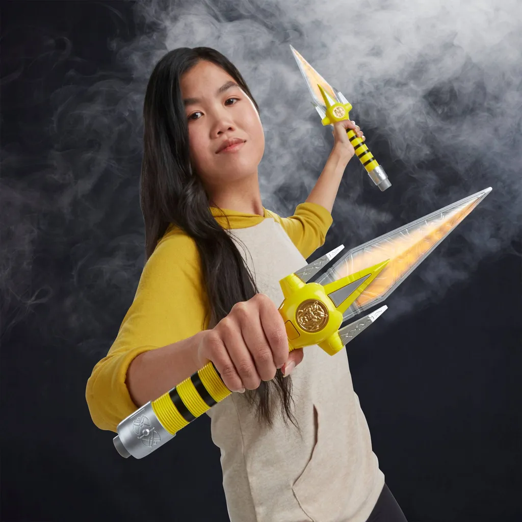 Hasbro Power Rangers Lightning Collection Premium Roleplay-Replik 2022 Mighty Morphin Power Daggers HASF6479 – Bild 2