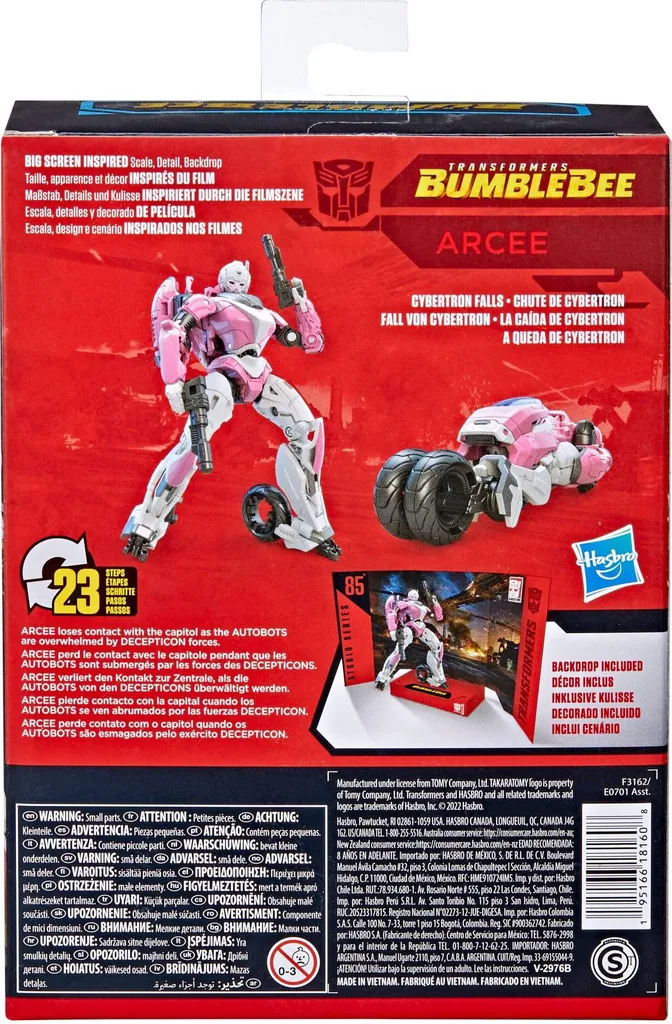 Hasbro Transformers: Bumblebee Studio Series Deluxe Class Actionfigur 2022 Arcee 11 Cm HASF3162 – Bild 2