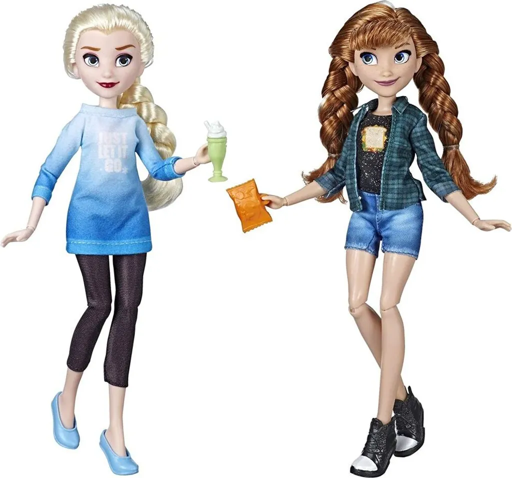 Hasbro Puppen Gefroren Anna Und Elsa 26 Cm