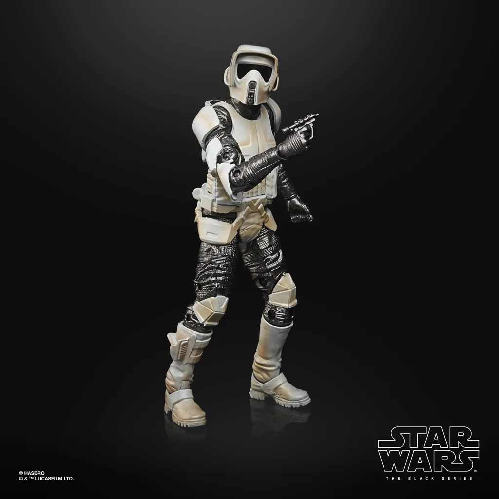 Hasbro Star Wars The Mandalorian Black Series Carbonized Actionfigur 2021 Scout Trooper 15 Cm HASF2871 – Bild 5