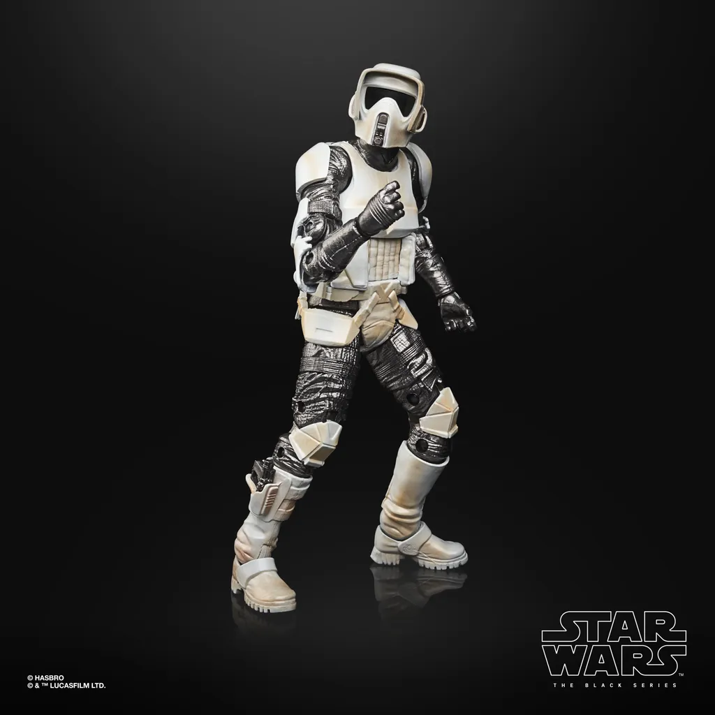 Hasbro Star Wars The Mandalorian Black Series Carbonized Actionfigur 2021 Scout Trooper 15 Cm HASF2871 – Bild 3