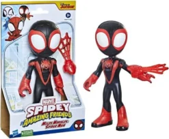 Hasbro Spielwaren Spidey And His Amazing Friends Supergroße Miles Morales: Spider-Man Figur Actionfiguren Actionfiguren
