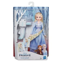 Hasbro E7002 Disney Frozen 2 Eiskönigin Elsa Flechtspaß Frisier Friseur Puppe