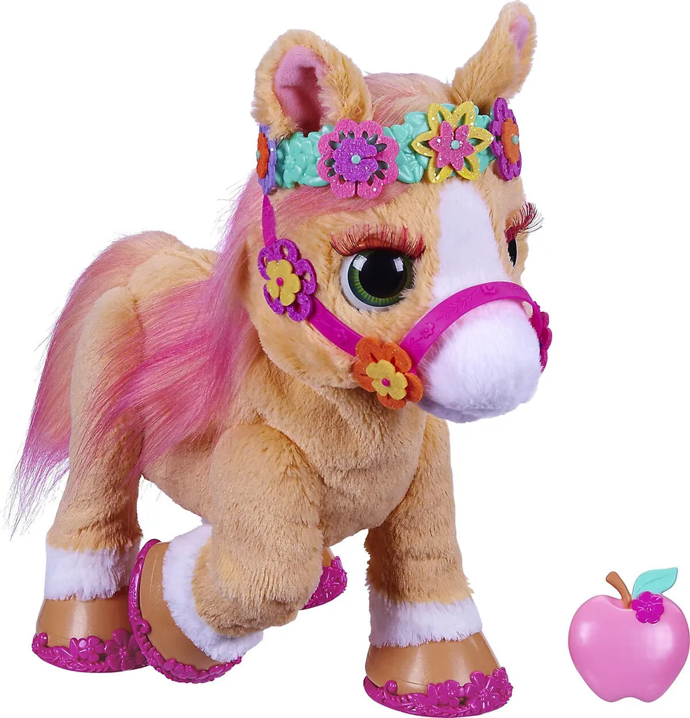 Hasbro Spielwaren FurReal Cinnamon, Mein Stylisches Pony Funktionsplüsch Funktionsplüsch PB22 HK22 – Bild 2