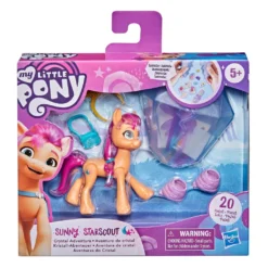 Hasbro Spielwaren My Little Pony: A New Generation Kristall-Abenteuer Sunny Starscout Sammelfiguren Sammelfiguren Bapo243006