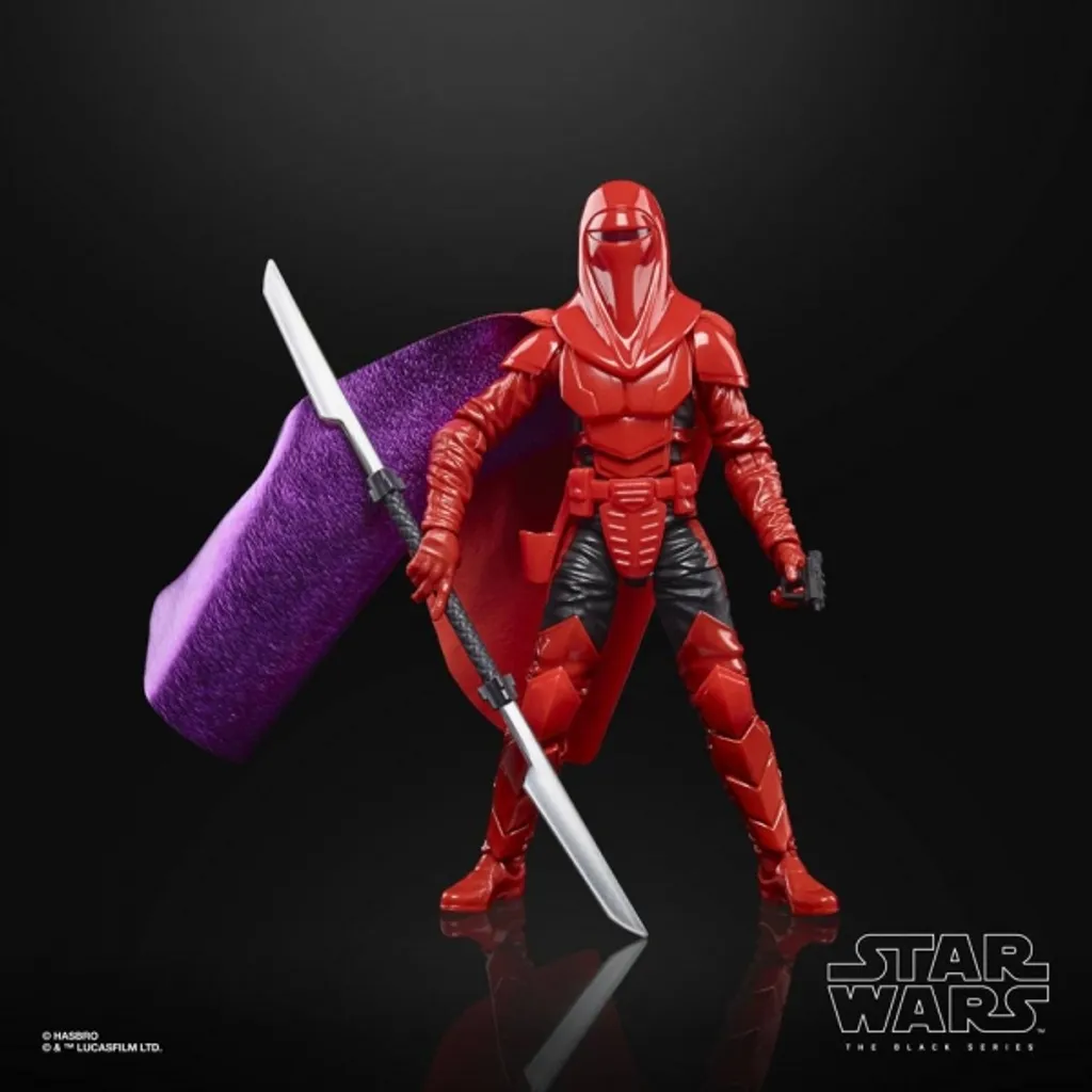 Hasbro Star Wars Crimson Empire Black Series Lucasfilm 50th Anniversary Actionfigur 2021 Carnor Jax 15 Cm – Bild 10