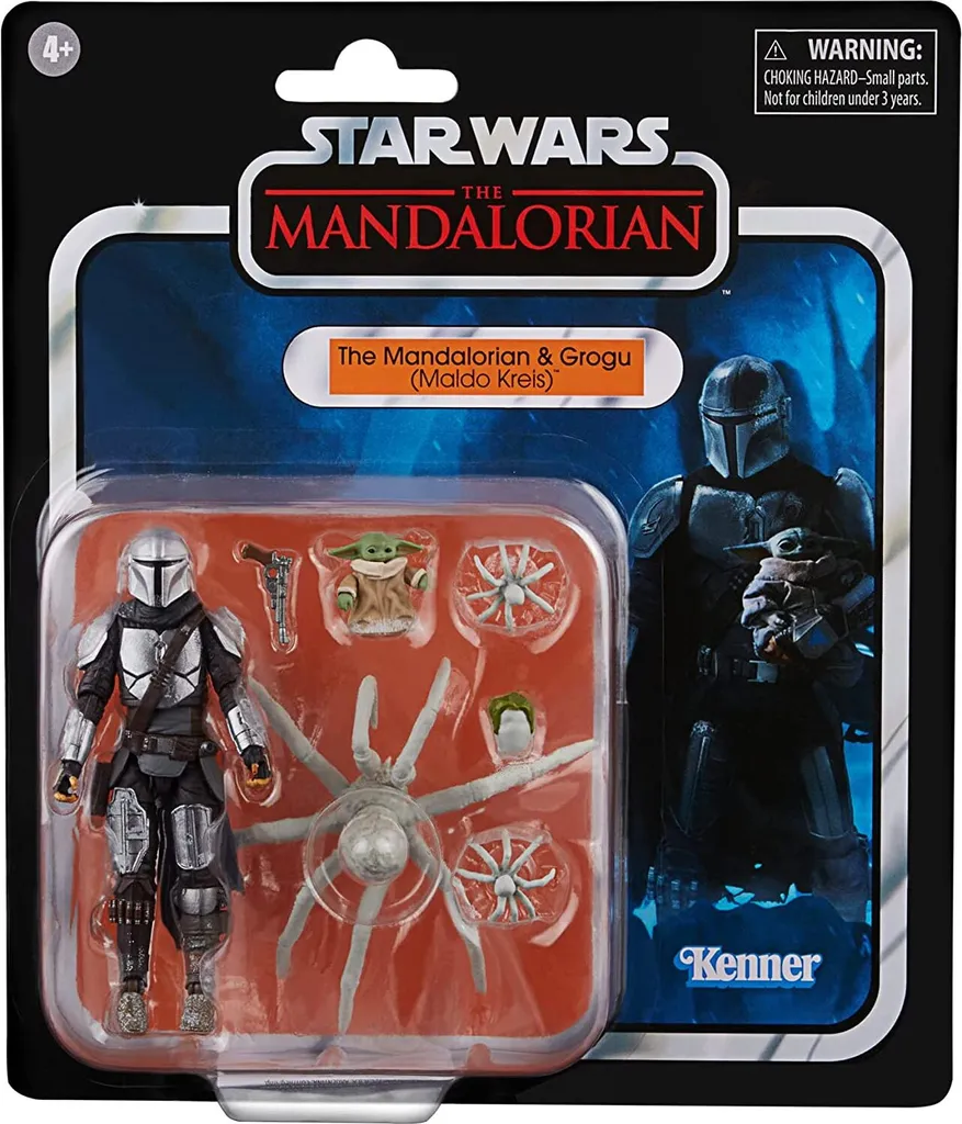Hasbro F5322 Star Wars The Vintage Collection The Mandalorian & Grogu (Maldo Kreis) – Bild 2