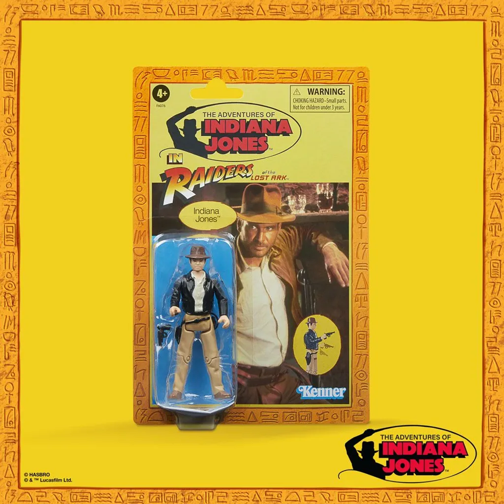 Hasbro Indiana Jones Retro Collection: Jäger Des Verlorenen Schatzes Actionfigur Indiana Jones 10 Cm – Bild 2