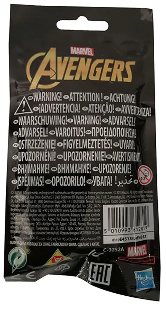 Hasbro Marvel Avengers E4513 Thor Bewegliche Mini Actionfigur, Sammelfigur, Grau,10 Cm Für Kinder – Bild 2