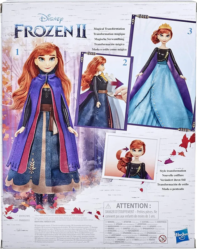 Hasbro Puppe Anna Frozen 2 Lalka Anna Magische Verwandlung – Bild 6