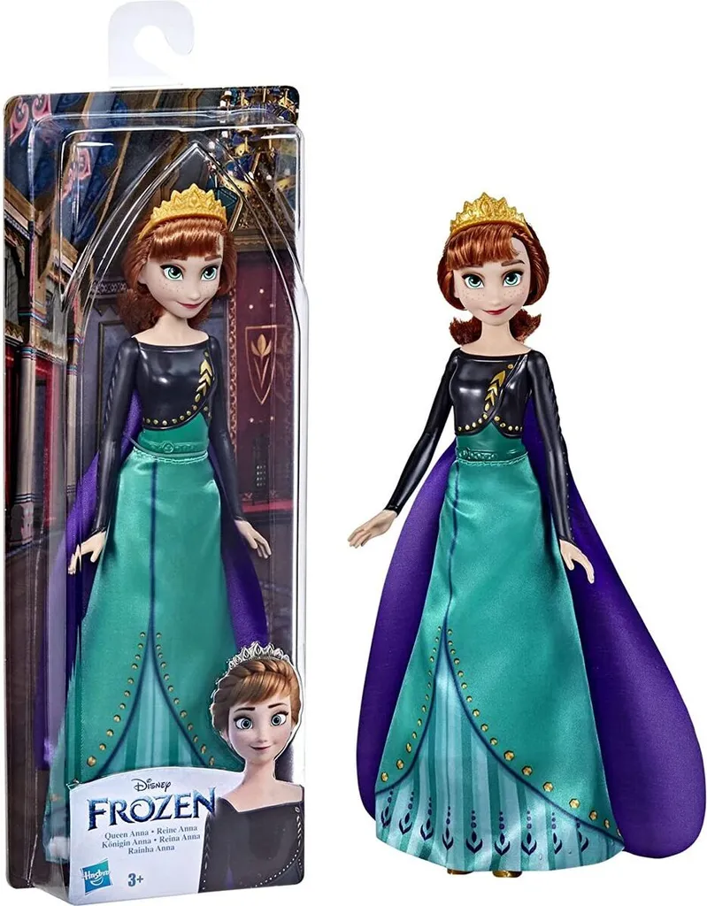 Hasbro Disney Frozen / Eiskönigin Schimmerglanz Anna - Puppe – Bild 3