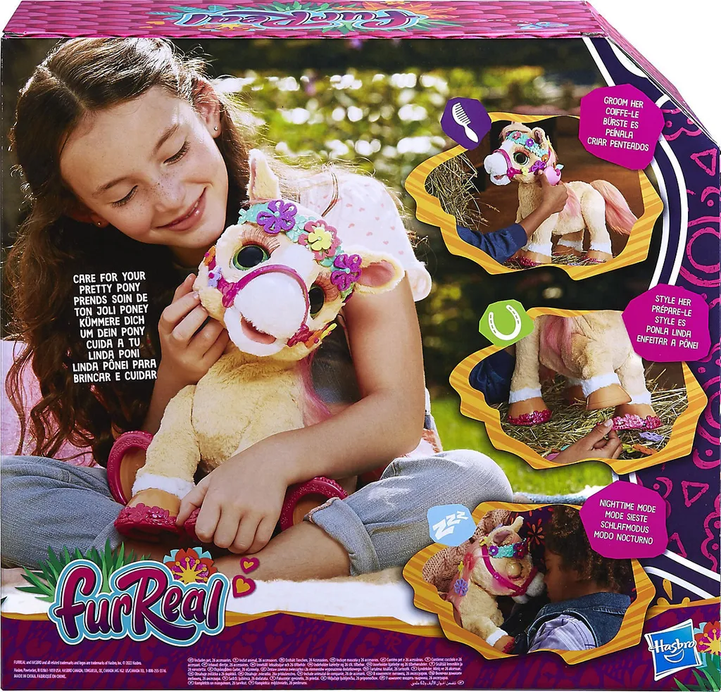 Hasbro Spielwaren FurReal Cinnamon, Mein Stylisches Pony Funktionsplüsch Funktionsplüsch PB22 HK22 – Bild 4