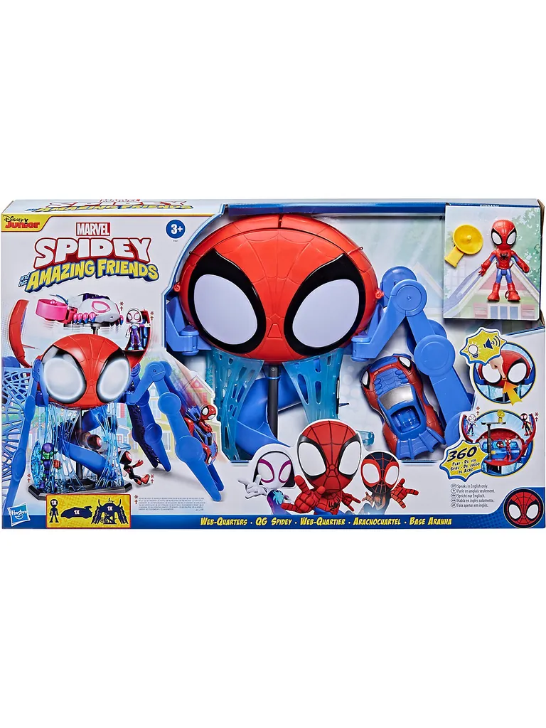 Hasbro Spidey And His Amazing Friends Web-Quartier Spielset; F14615L0 – Bild 10