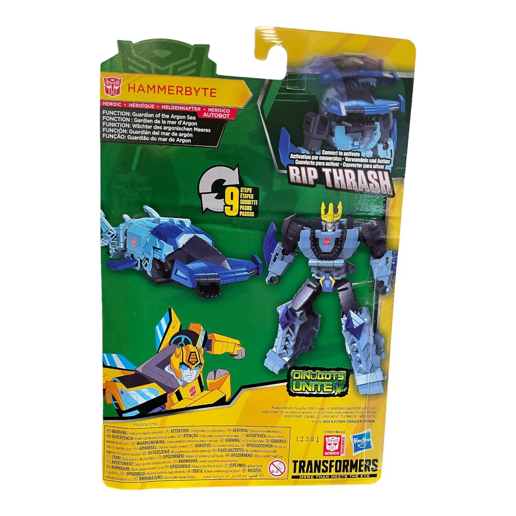 Hasbro E1884 Transformers CYBERVERSE WARRIOR HAMMERBYTE – Bild 2
