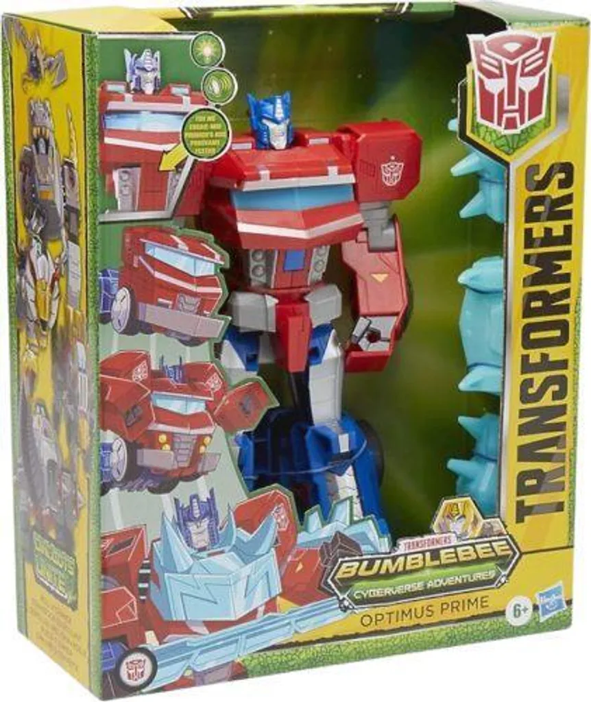 Hasbro Transformers Bumblebee Cyberverse Adventures Roll N’ Change Optimus Prime; F27315X6 – Bild 6