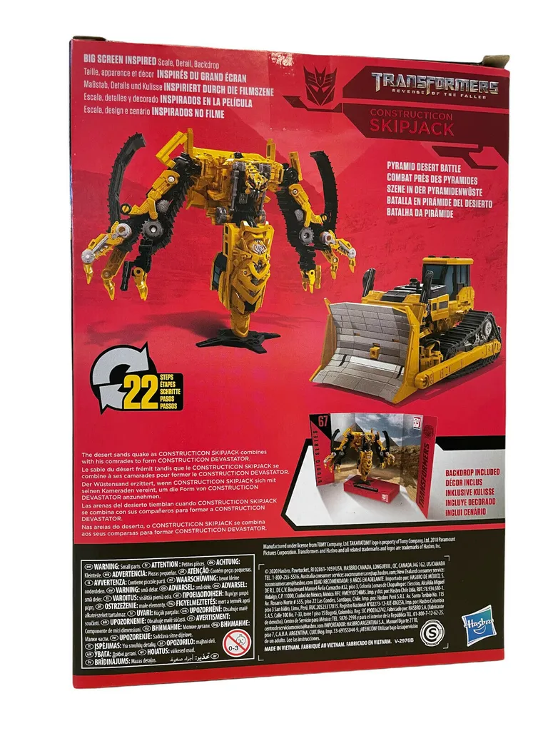 Hasbro E0702EU0A, E7214EU40 - TRA GEN STUDIO SERIES VOYAGER TF2 SKIPJA – Bild 2